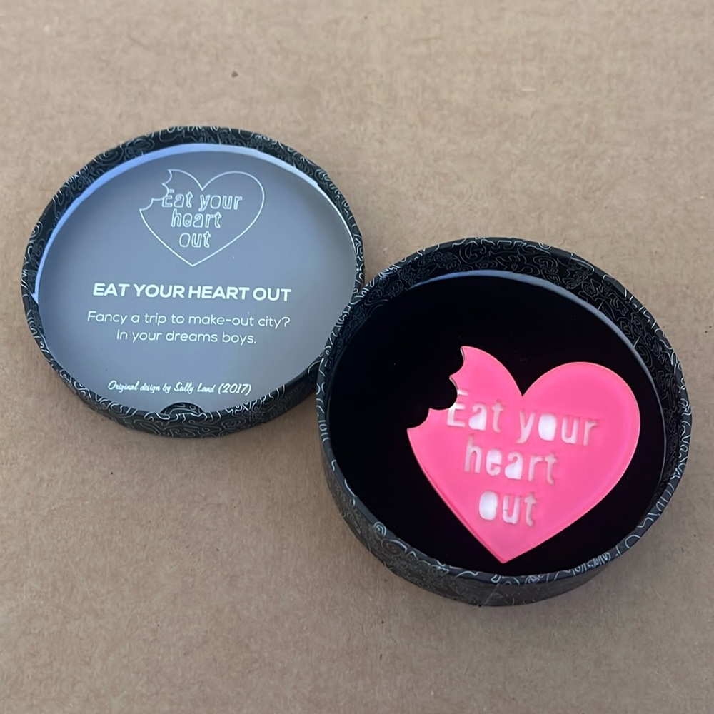 Erstwilder Grease Eat Your Heart Out Brooch (SOLD OUT)